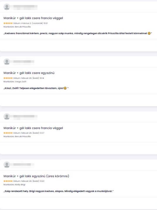 Vendegvelemenyek a GoodLakk online foglalojabol